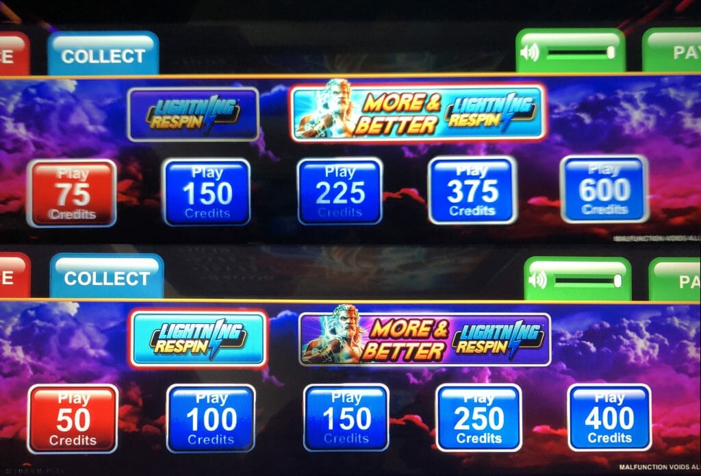 Zeus Son of Kronos bet options