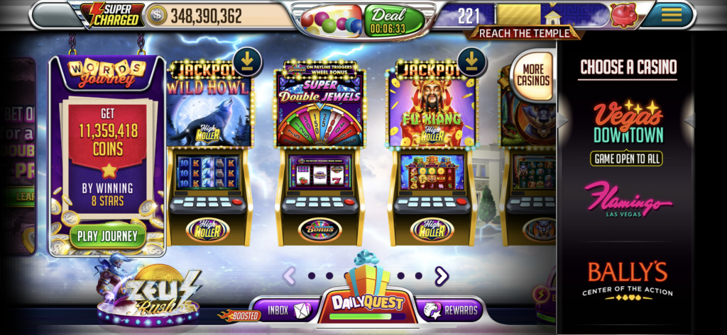 Vegas Words slot rooms