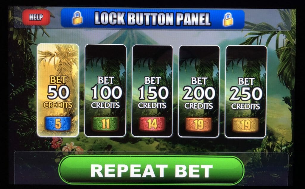 Jungle Riches by IGT bet panel