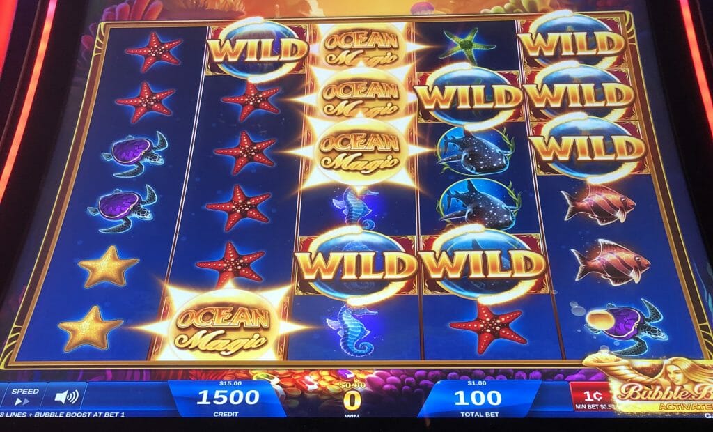 Ocean Magic Grand by IGT 6x5 screen