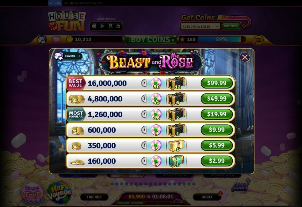 House of Fun coin store