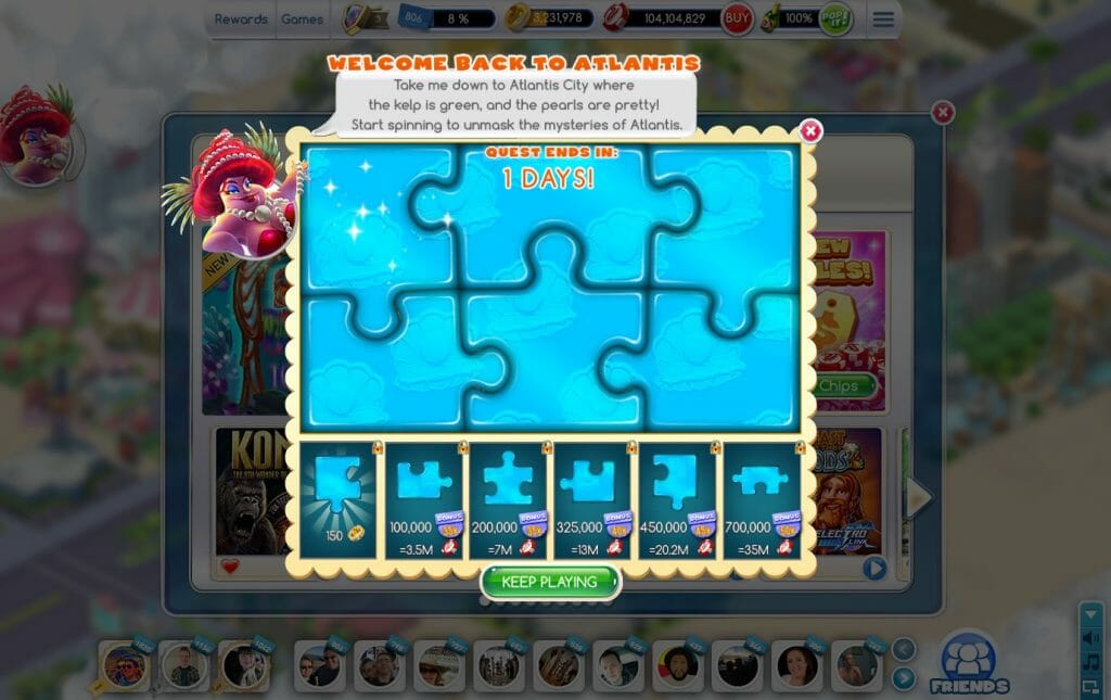 MyVegas on Facebook special event