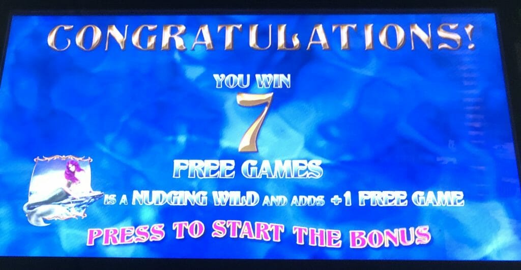 Reef of Riches by IGT free spin bonus