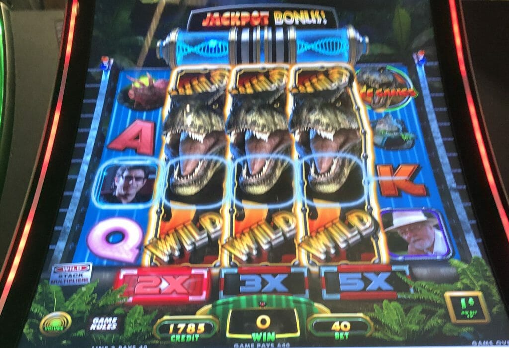 Jurassic Park Trilogy: Jurassic Park by IGT wild reels