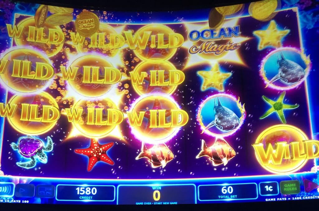 Ocean Magic Ultra by IGT wild expansion