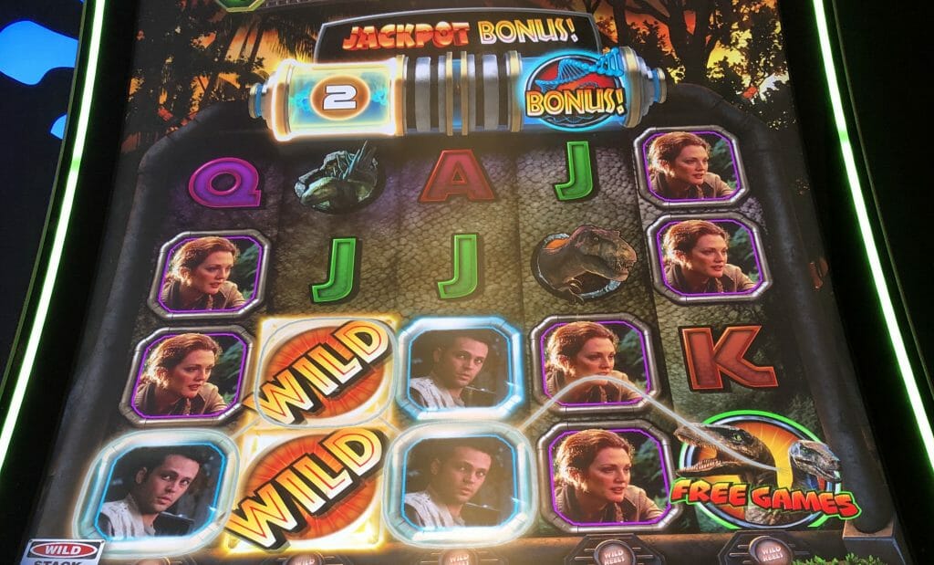 Jurassic Park Trilogy: The Lost World by IGT Jackpot Bonus countdown